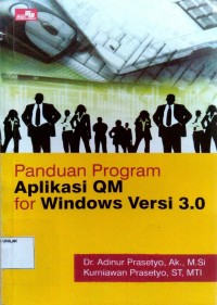Image of Panduan Program Aplikasi QM for Windaws Versi 3.0